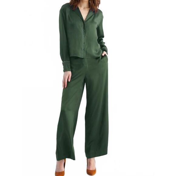 NEW GO BY GO SILK notch metal top in leaf